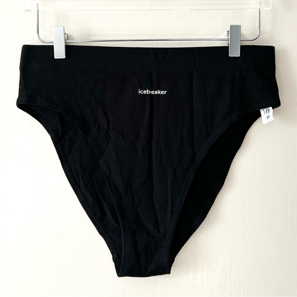 Icebreaker Other - NWT Icebreaker Women's Queens High Cut Brief Black L